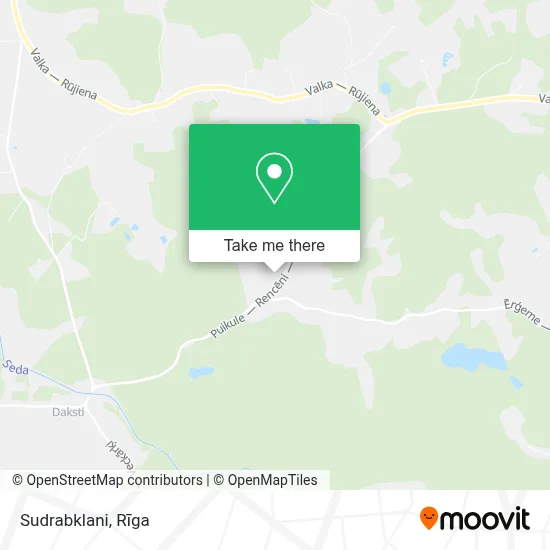 Sudrabklani map