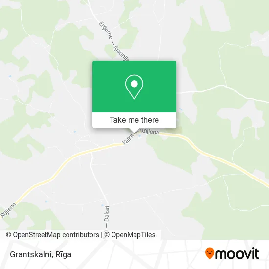 Grantskalni map