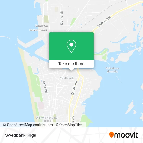 Swedbank map