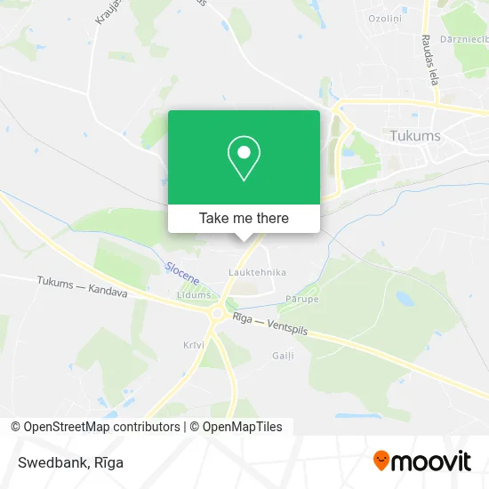 Swedbank map