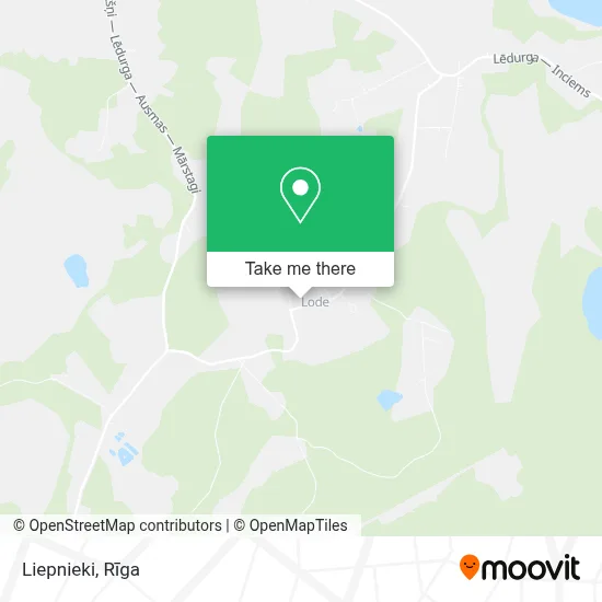 Liepnieki map