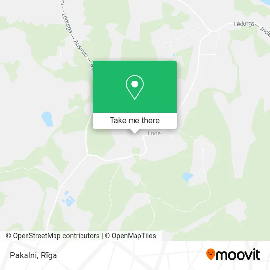 Pakalni map