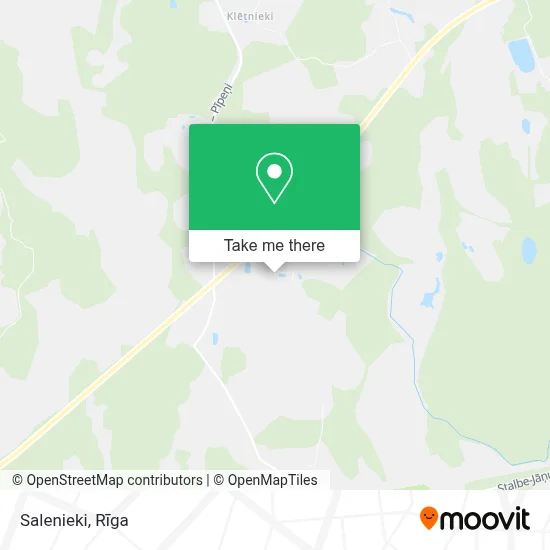 Salenieki map