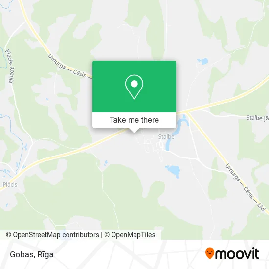 Gobas map