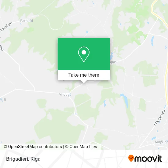 Brigadieri map