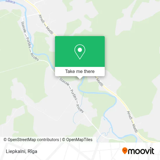 Liepkalni map