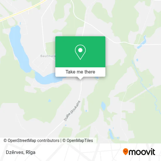 Dzērves map