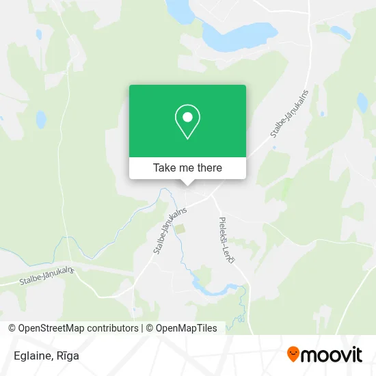 Eglaine map