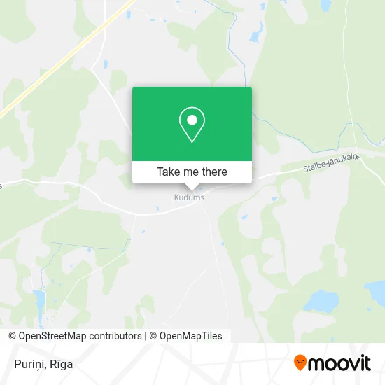 Puriņi map