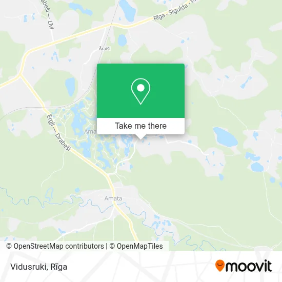 Vidusruki map