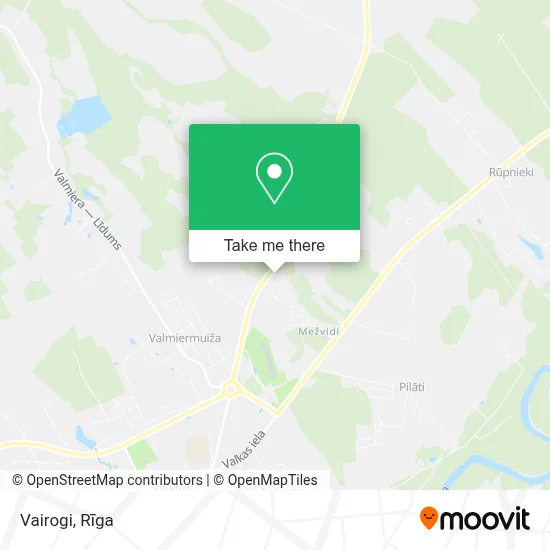 Vairogi map