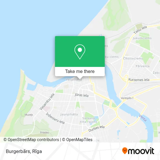 Burgerbārs map