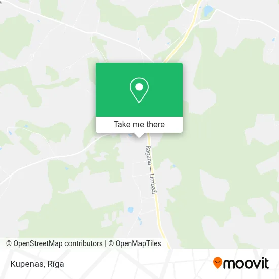 Kupenas map