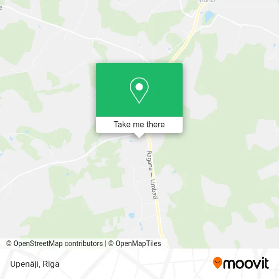 Upenāji map