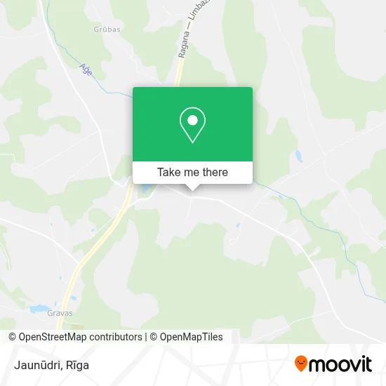 Jaunūdri map