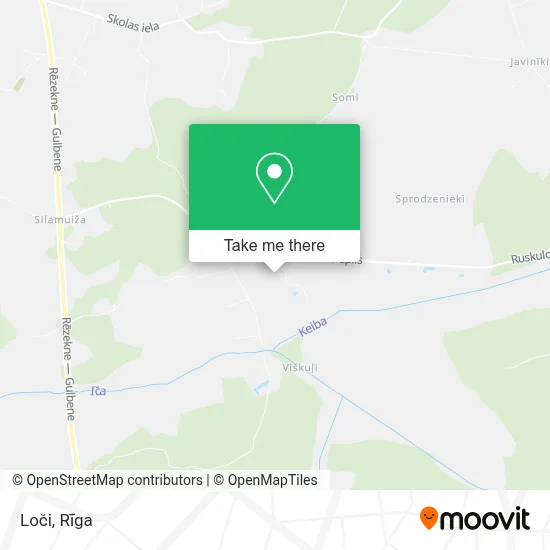 Loči map