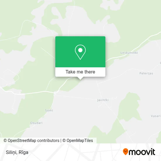 Siliņi map