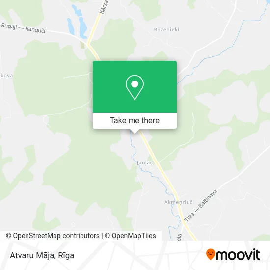 Atvaru Māja map