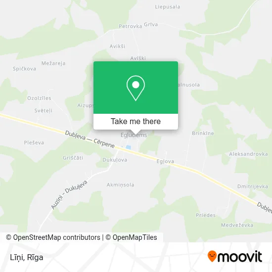 Līņi map