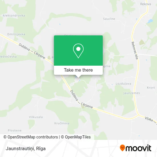 Jaunstrautiņi map