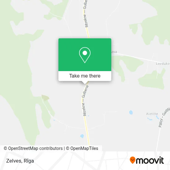 Zelves map
