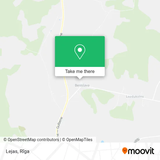 Lejas map
