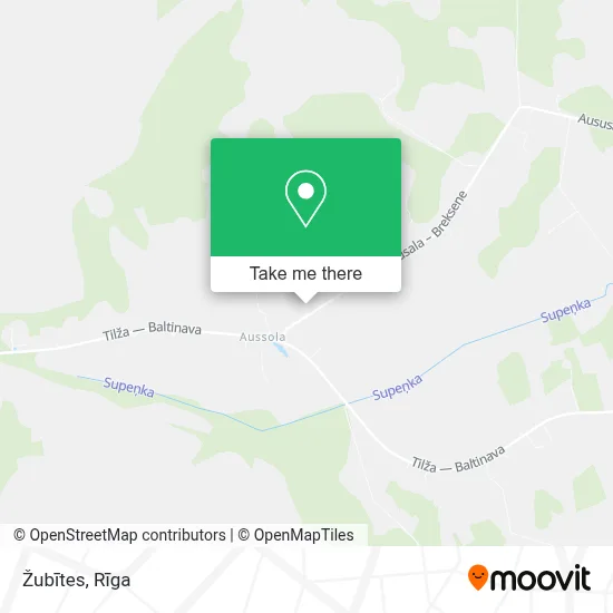 Žubītes map