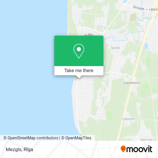 Mezgls map