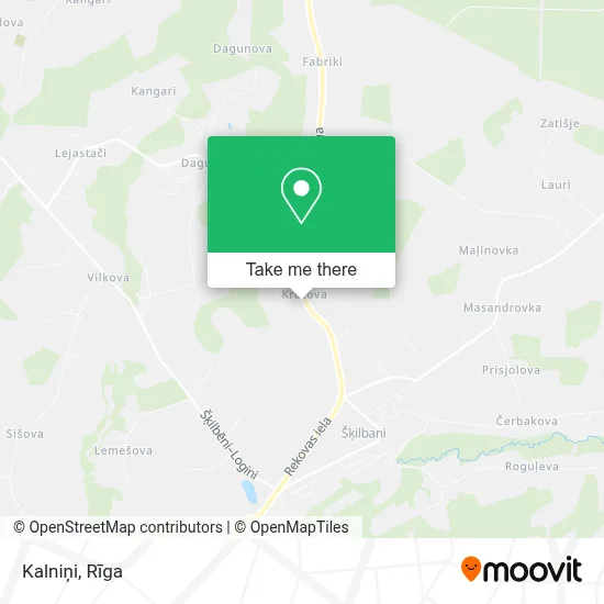 Kalniņi map