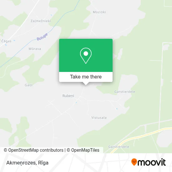 Akmeņrozes map