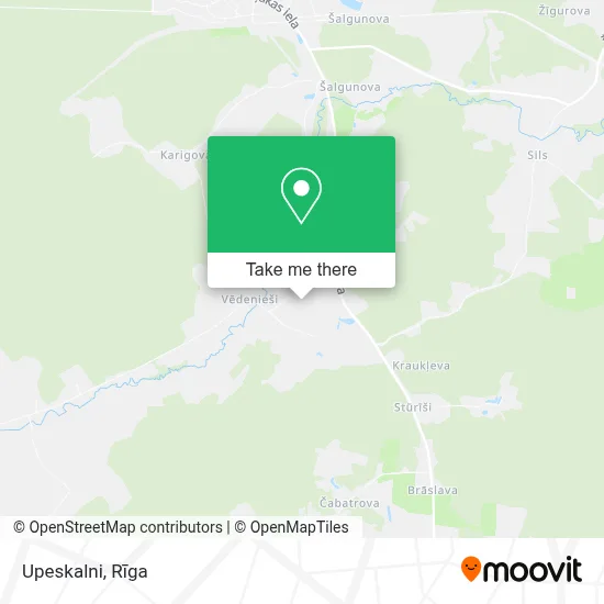 Upeskalni map