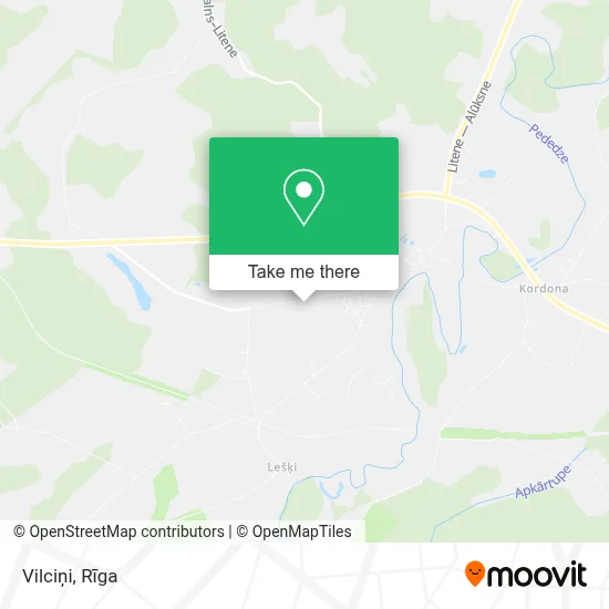 Vilciņi map