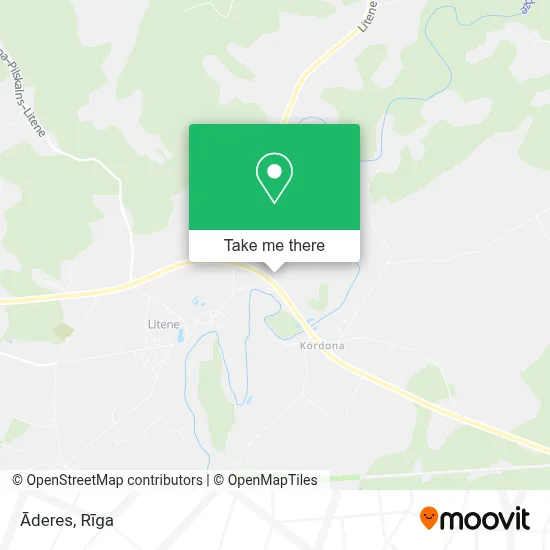 Āderes map
