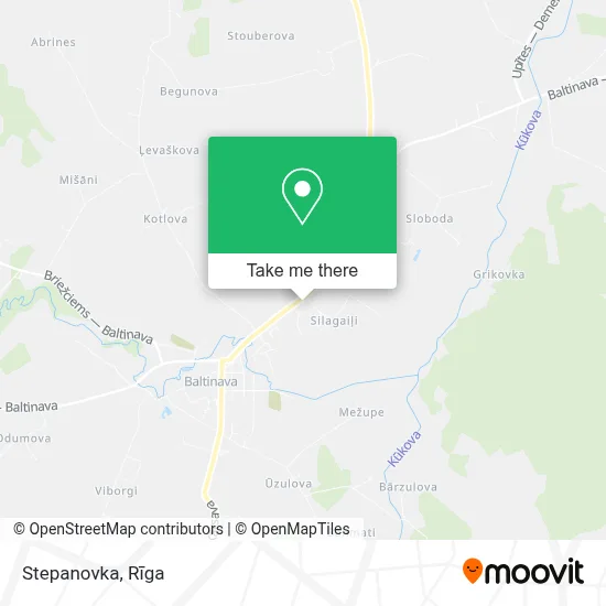 Stepanovka map