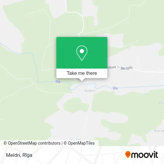 Meldri map