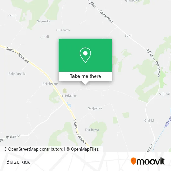 Bērzi map