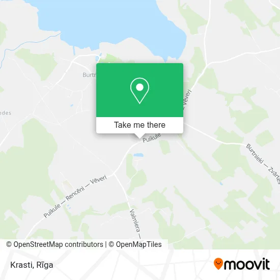 Krasti map