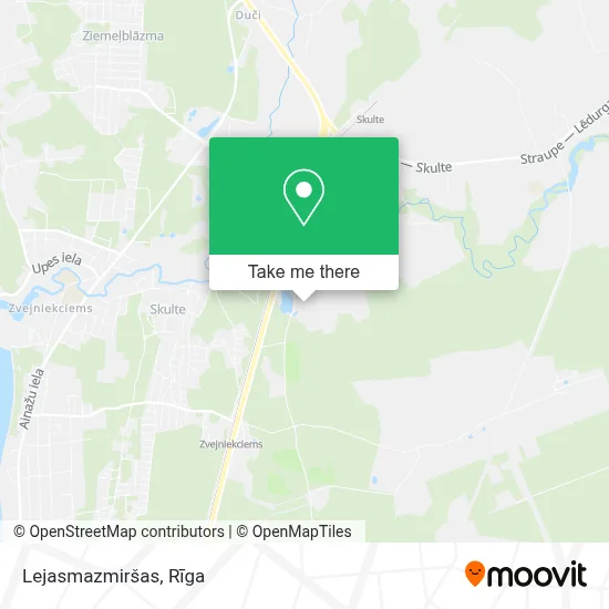Lejasmazmiršas map