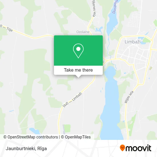 Jaunburtnieki map