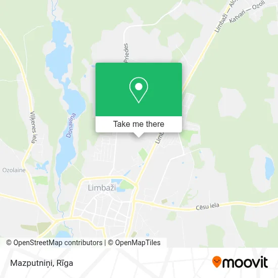 Mazputniņi map