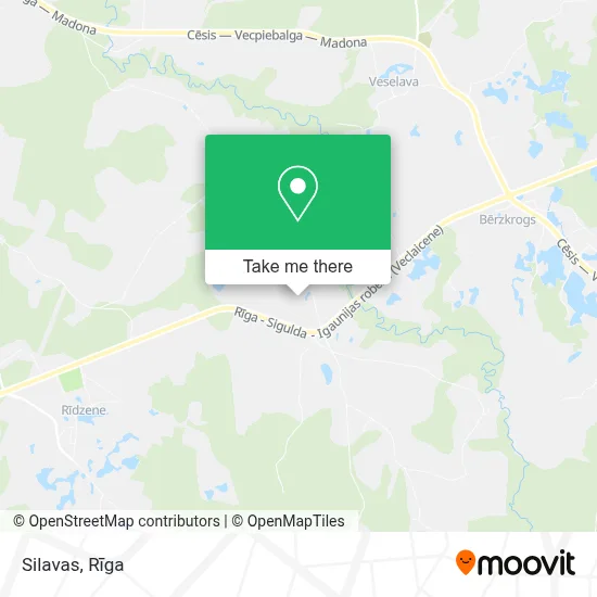 Silavas map