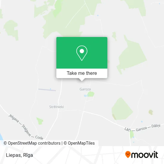 Liepas map