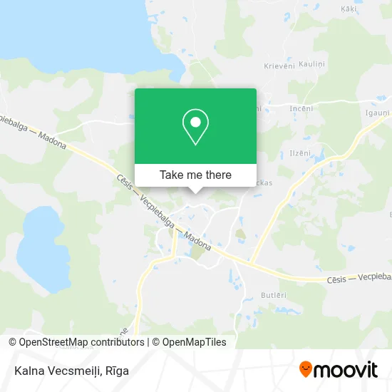 Kalna Vecsmeiļi map