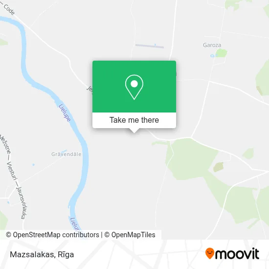 Mazsalakas map