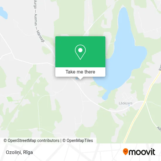 Ozoliņi map
