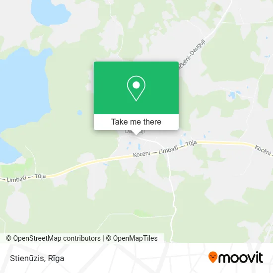 Stienūzis map