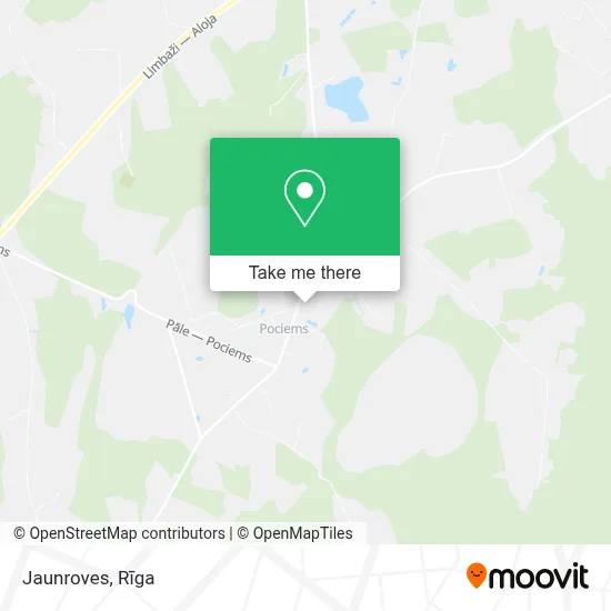 Jaunroves map