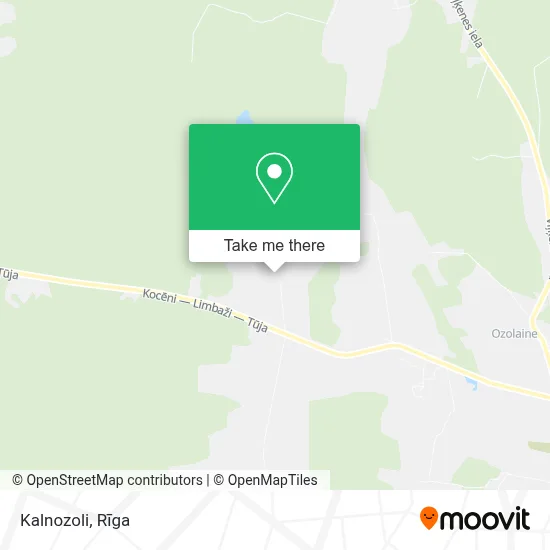 Kalnozoli map