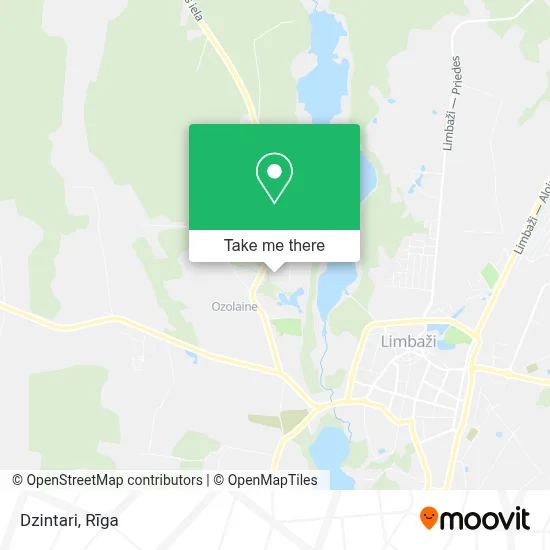 Dzintari map