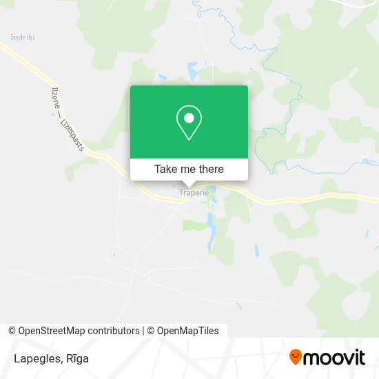 Lapegles map